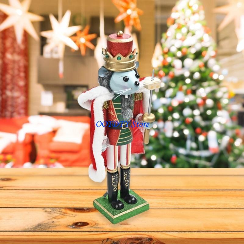 Nutcracker Figurine - 367A Patung Raja Tikus Festival 38Cm