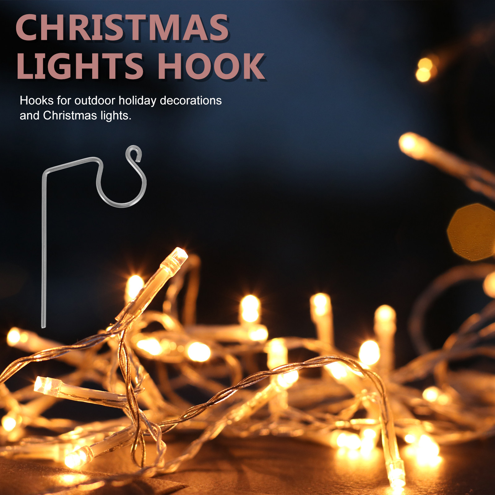 50 buah Gantungan Lampu Natal  - Christmas Lights Outdoor ulasan dan harga