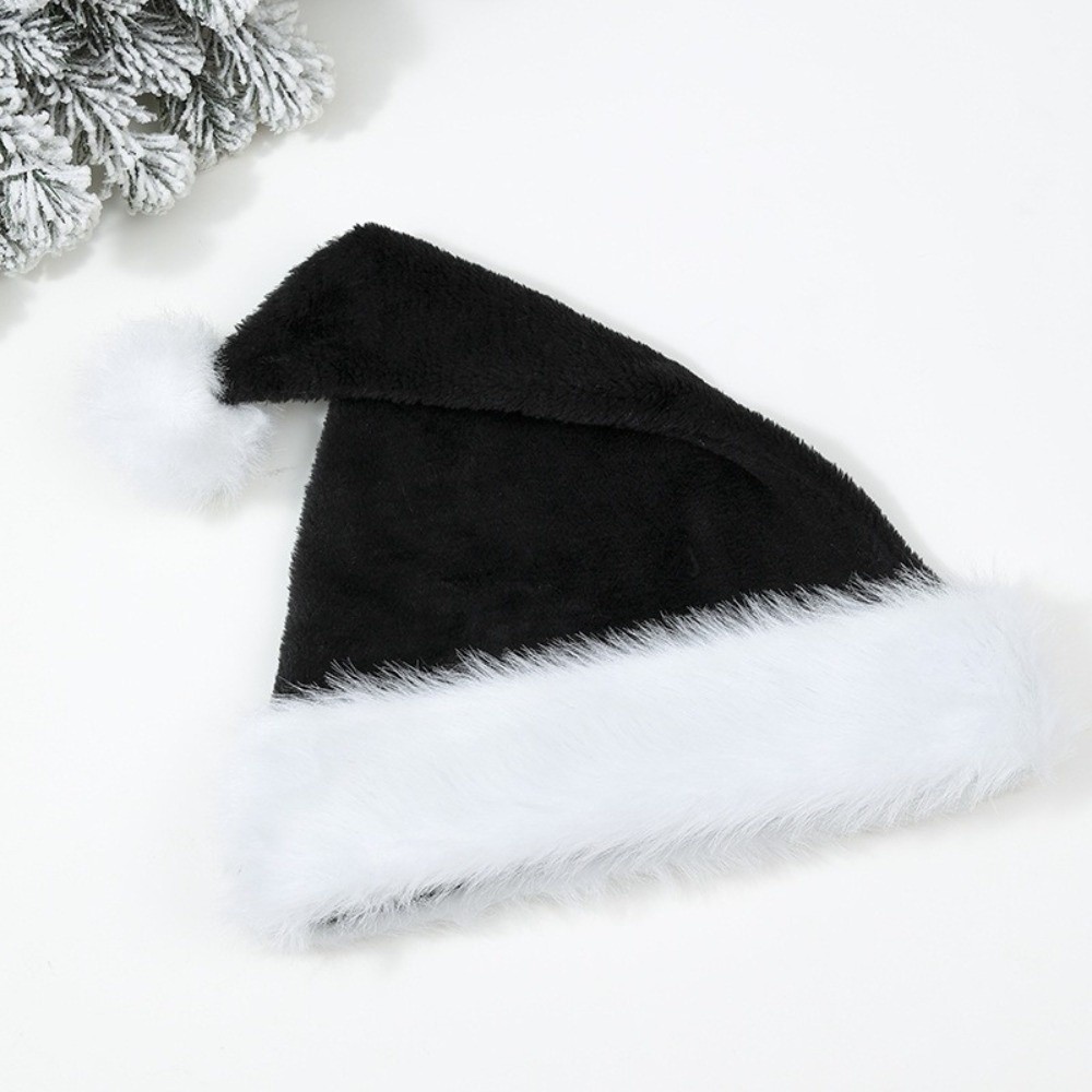 Topi Natal Bulu Multi Warna de - Santa Hat Plush ulasan dan harga