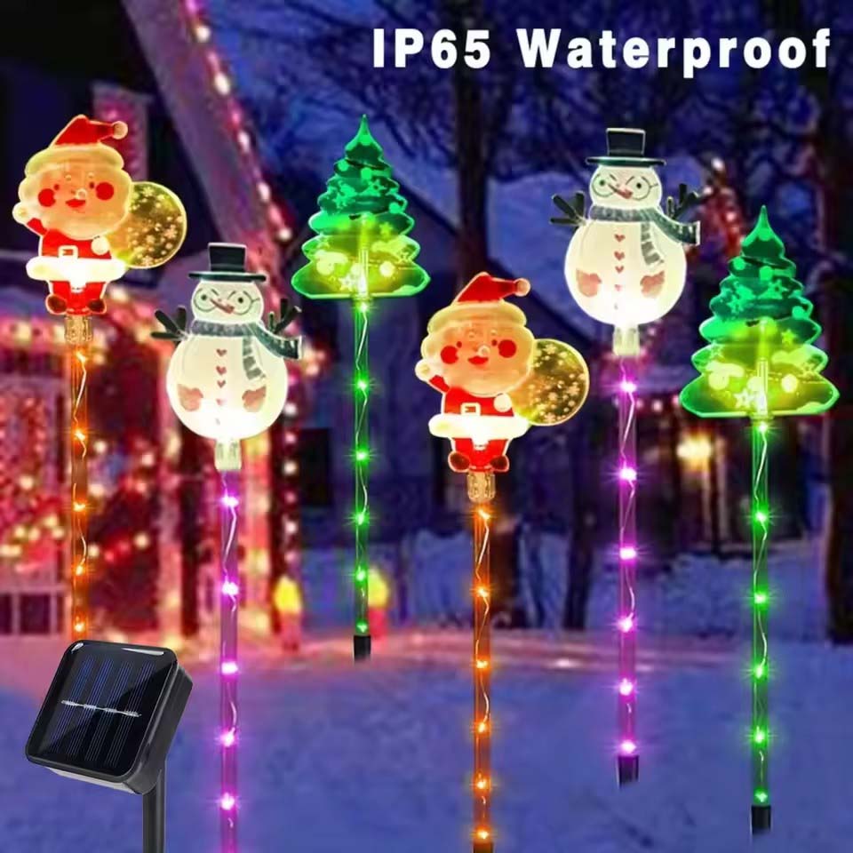 1 Set Lampu Taman Tenaga Surya - Christmas Lights Outdoor ulasan dan harga