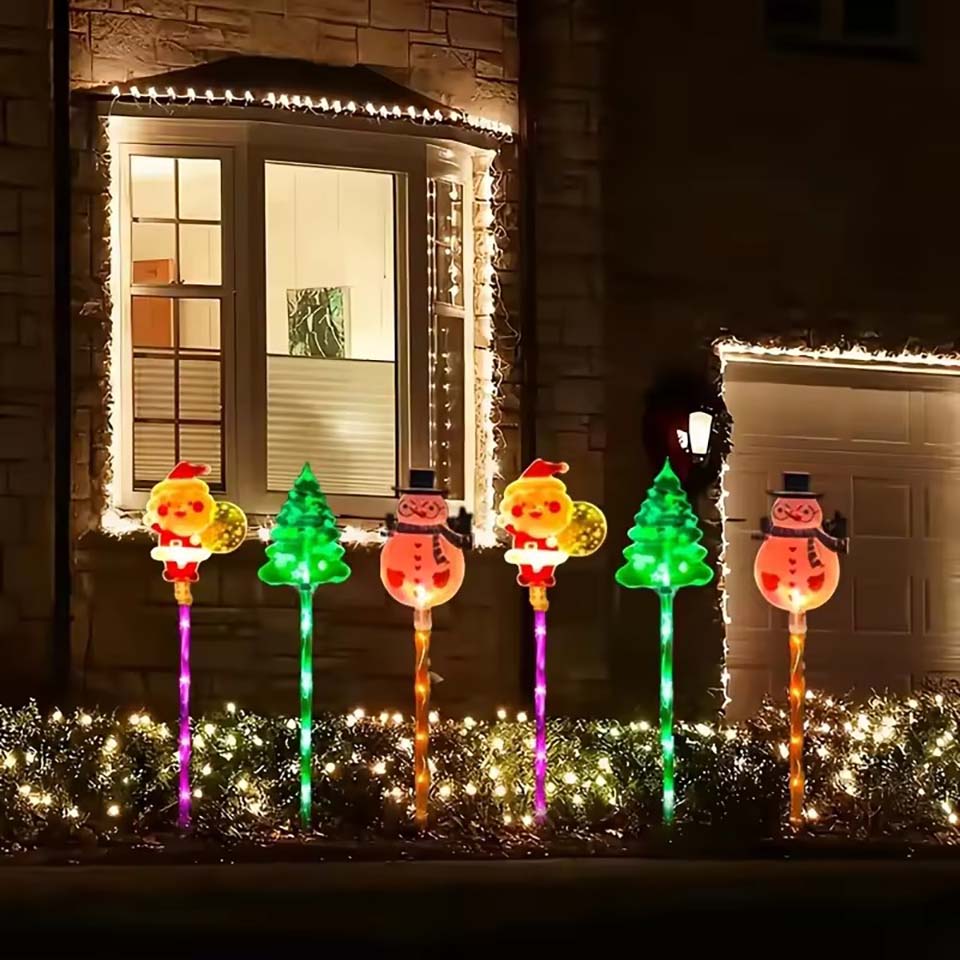 1 Set Lampu Taman Tenaga Surya - Christmas Lights Outdoor ulasan dan harga