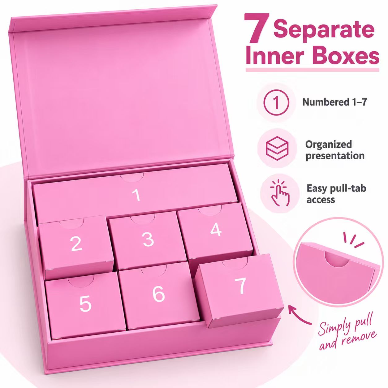 Kotak Hadiah Kalender Hitung M - Gift Box Wrap Set ulasan dan harga